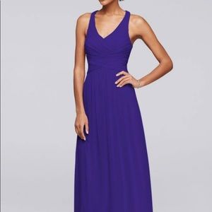 David’s Bridal Regency (purple)  bridesmaid dress